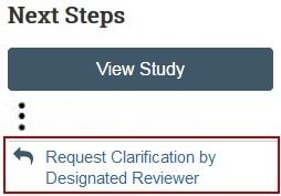 Non-Committee Clarifications Request image