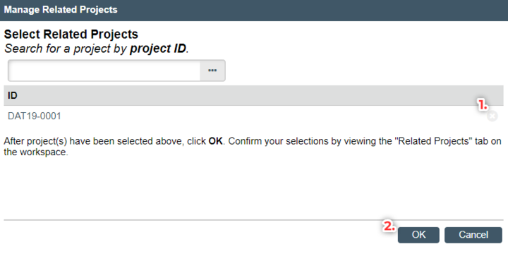 Remove Related Projects